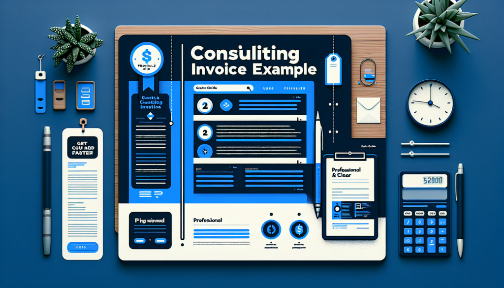 Consulting Invoice Example - professional template and example guide