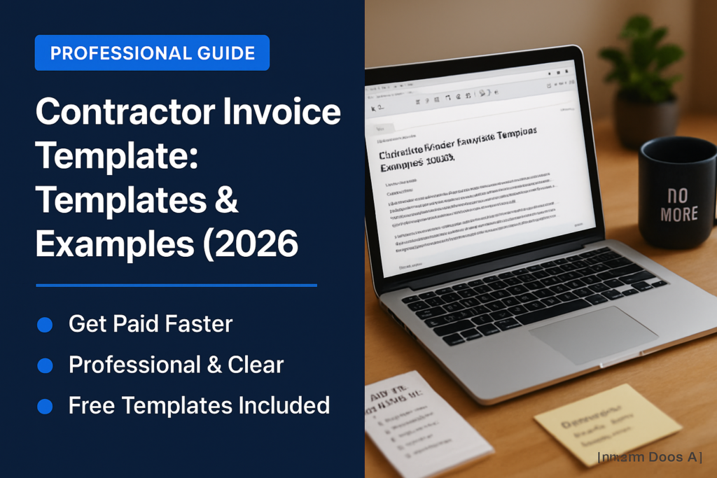 Contractor Invoice Template: Templates & Examples (2026) - professional template and example guide