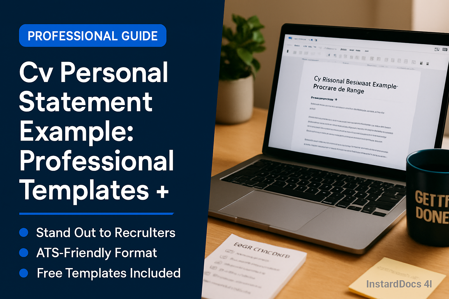 CV Personal Statement Example: Best Templates & Tips (2026)