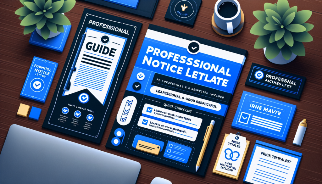 Formal Notice Letter Template - professional template and example guide