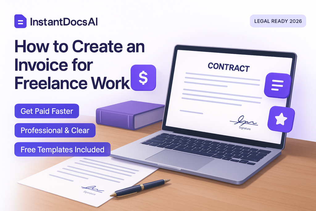 freelance invoice template — InstantDocsAI professional guide with templates and examples