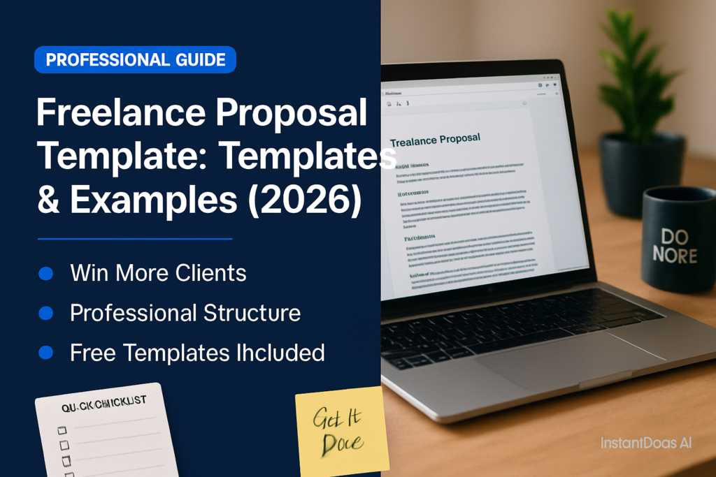 Freelance Proposal Template - professional template and example guide
