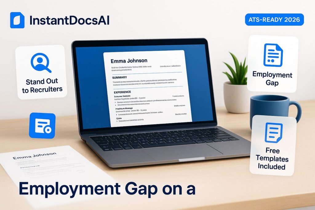 Resume examples showing how to present an employment gap or career break professionally