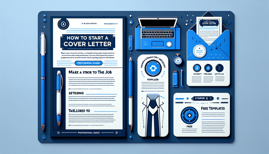 How To Start A Cover Letter - professional template and example guide