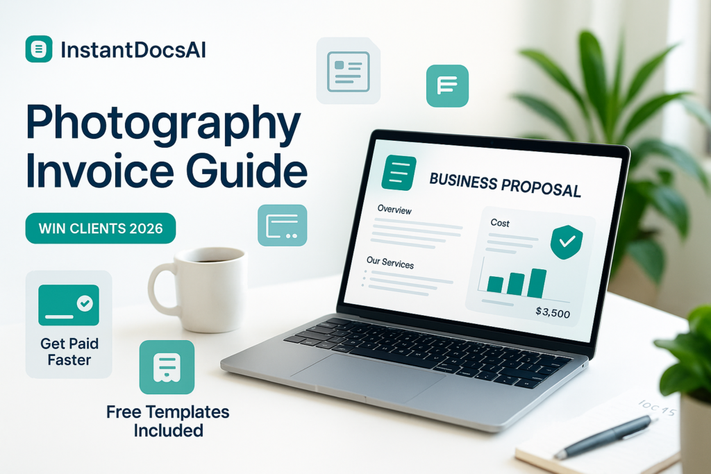 Photography Invoice Guide — InstantDocsAI professional guide with templates and examples
