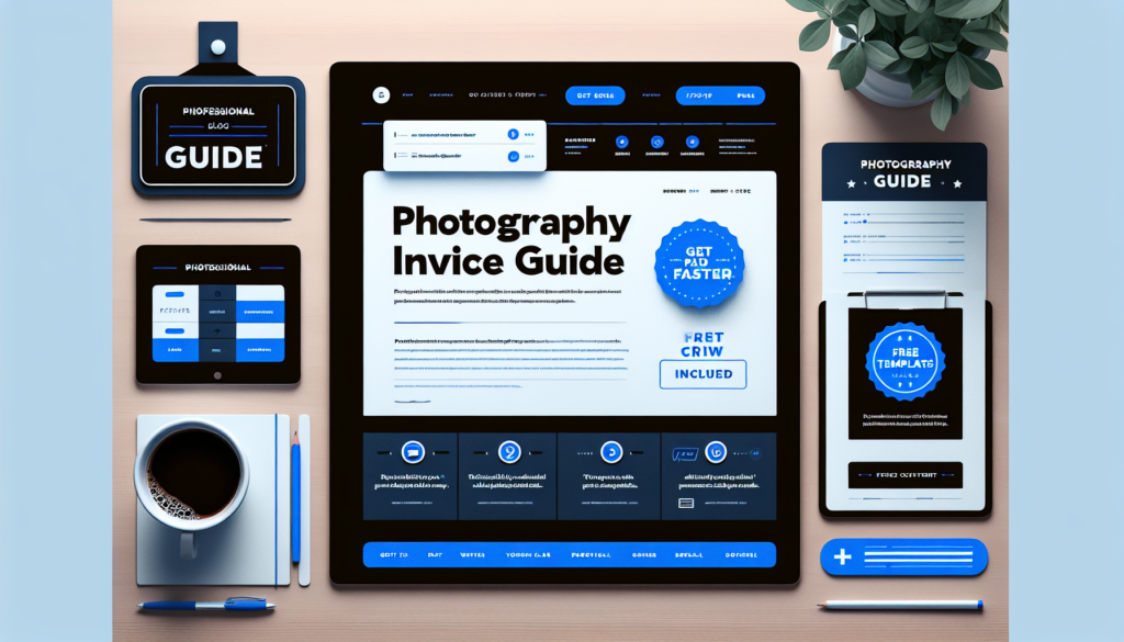 Photography Invoice Guide - professional template and example guide