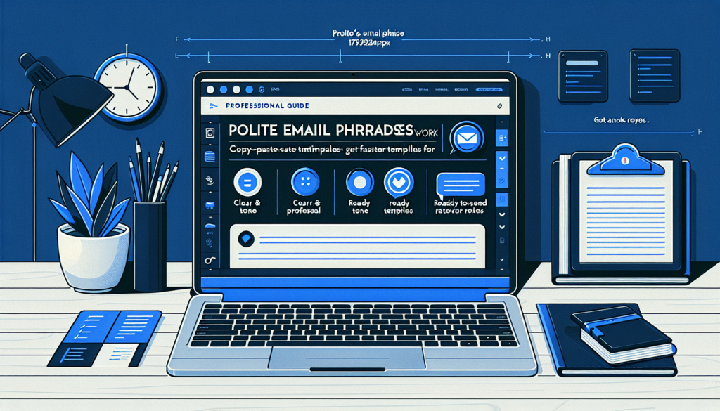 Polite Email Phrases For Work: Copy-Paste Templates for Work - professional template and example guide