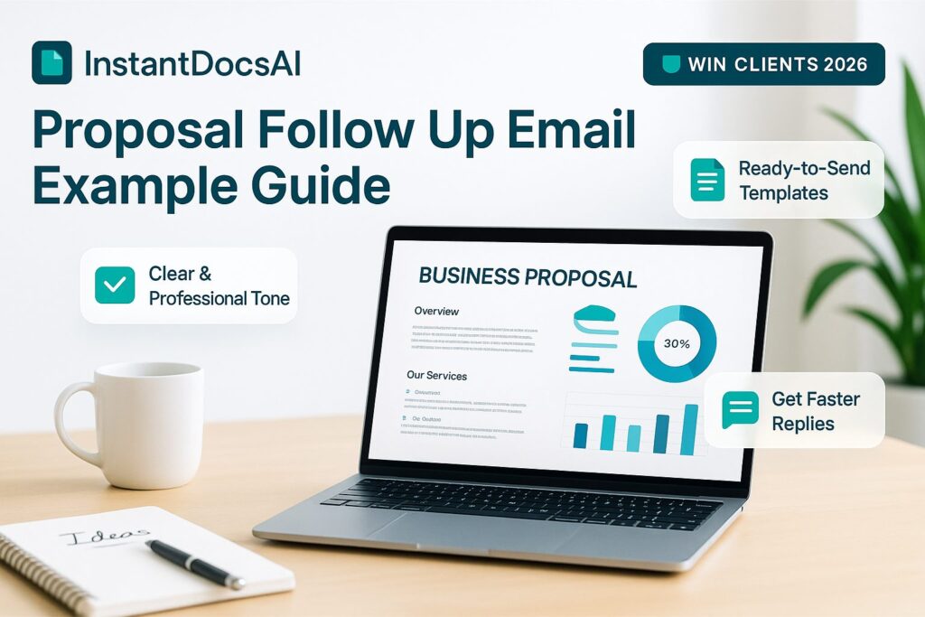 Proposal Follow Up Email Example Guide 4 Proposal follow-up email example for checking in with a client