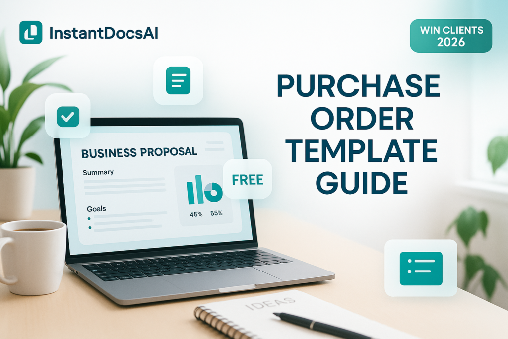 Purchase Order Template — InstantDocsAI professional guide with templates and examples