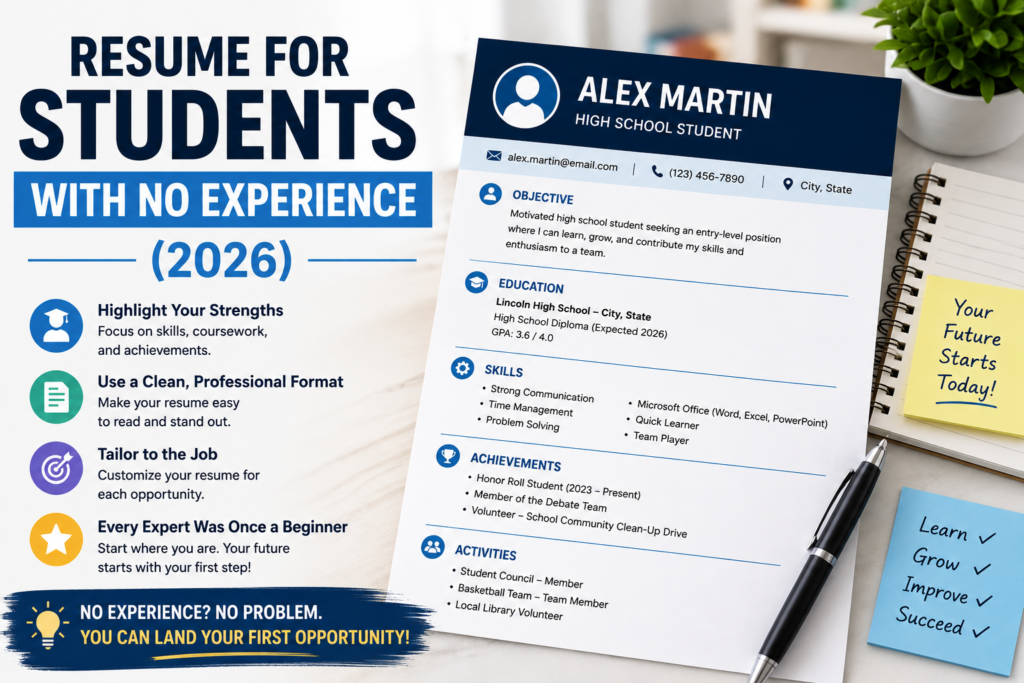 Resume for Students