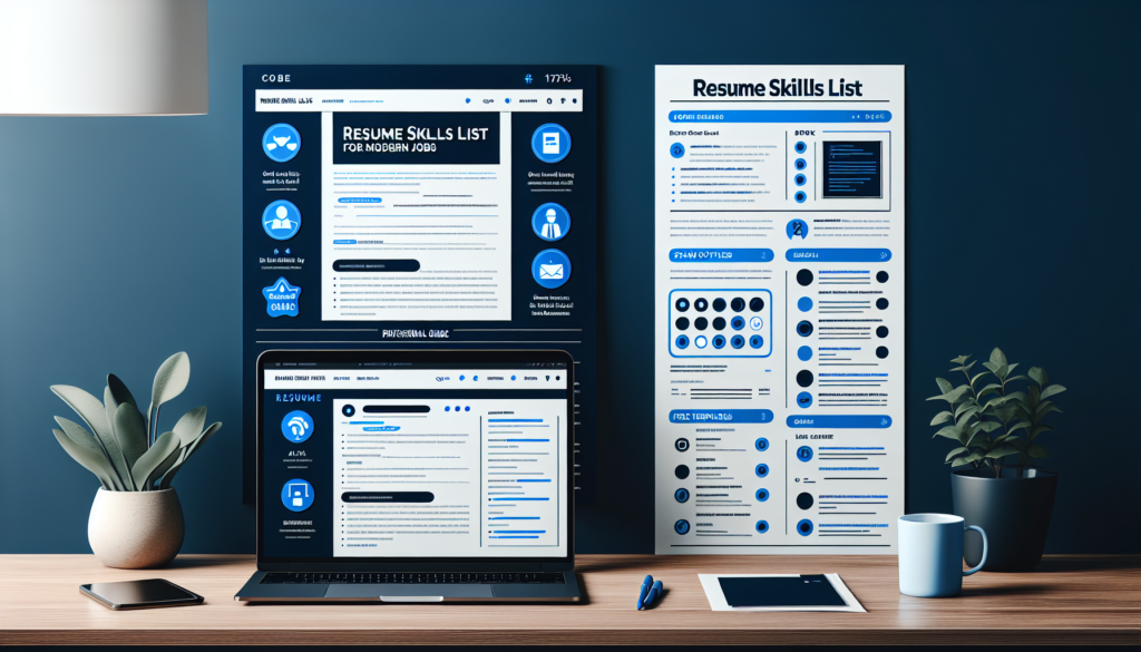 Resume Skills List - professional template and example guide