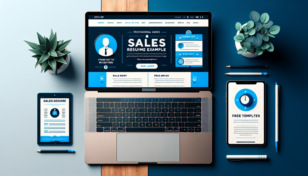 Sales Resume Example - professional template and example guide