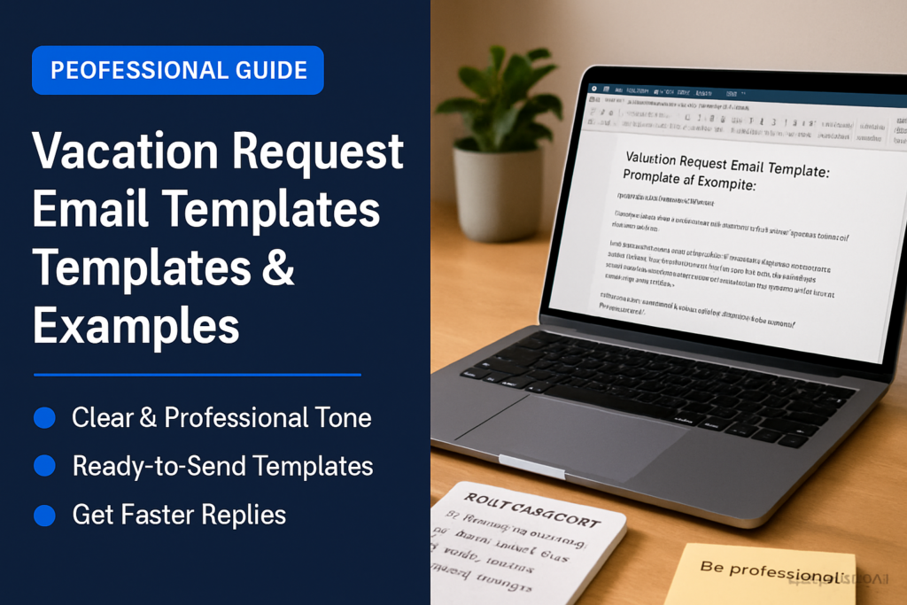 Vacation Request Email Template: Templates & Examples (2026) 4 Vacation Request Email Template: Templates & Examples (2026) - professional template and example guide